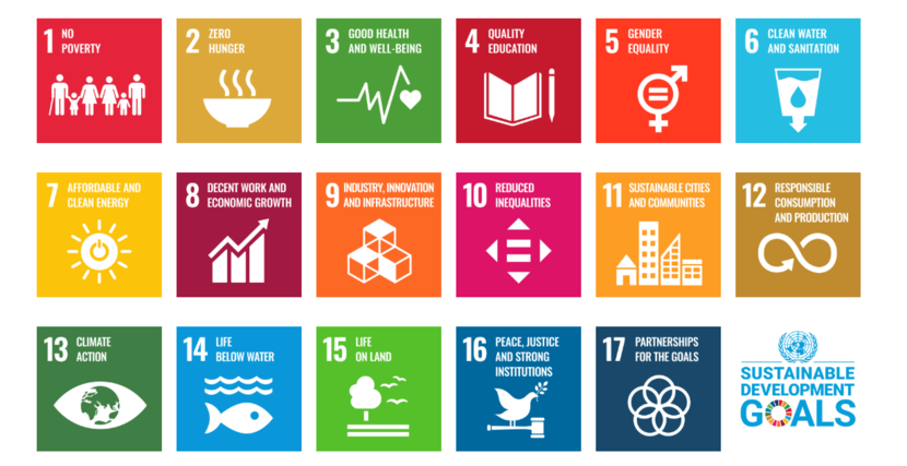 The United Nations Sustainable Development Goals.