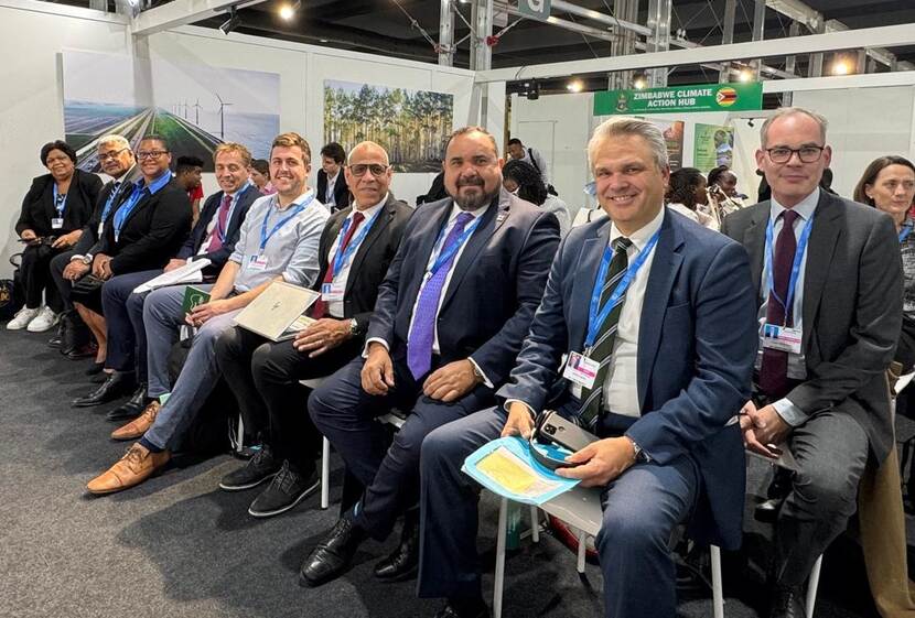 Special Envoy Rijna attending the COP29.